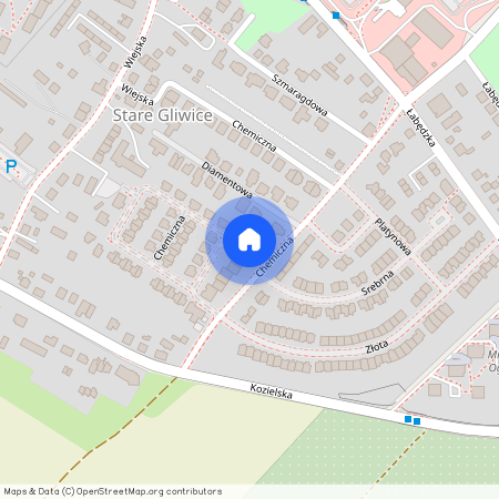 ul. Chemiczna, Stare Gliwice, Gliwice, śląskie