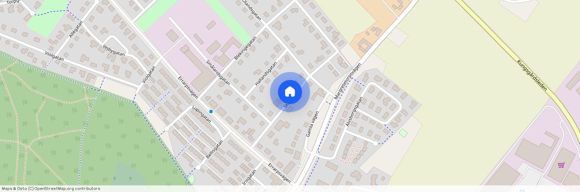 Skånegatan, Ängelholm