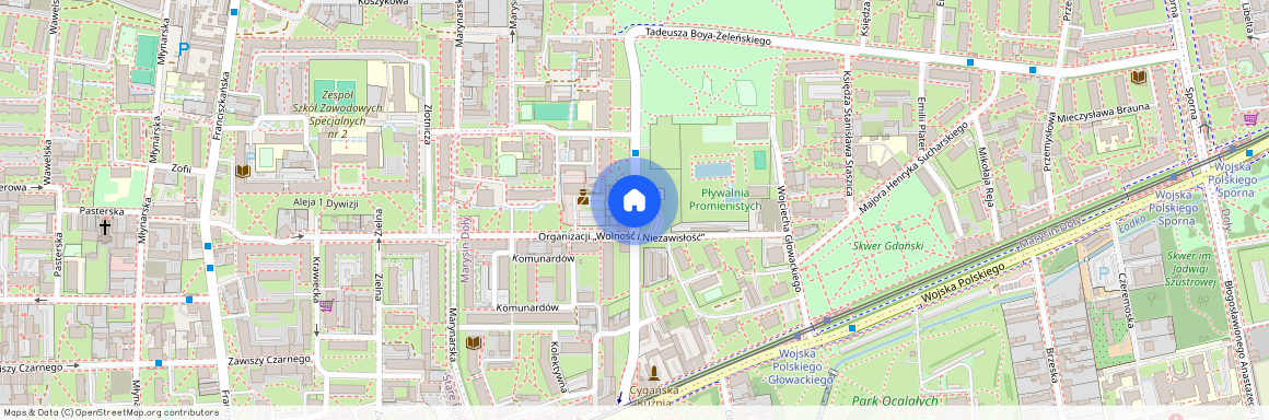 ul. Obrońców Westerplatte, Marysin Doły, Bałuty, Łódź, łódzkie