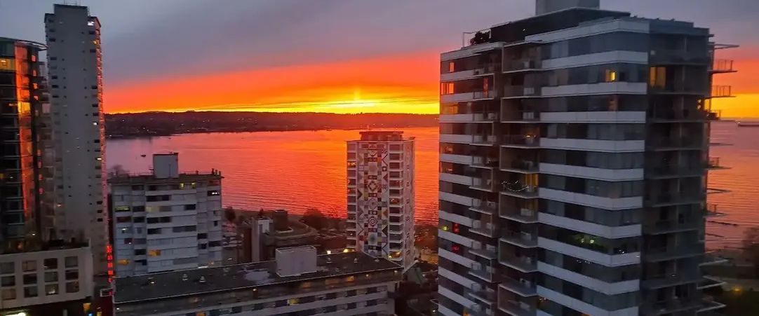 Stunning One-Bedroom Condo with Ocean and Mountain Views | 1803 - 1725 Pendrell Street, Vancouver - Photo 1