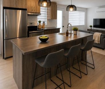 Superbe appartement 4 1/2 style condo à louer dans un secteur reche... - Photo 4