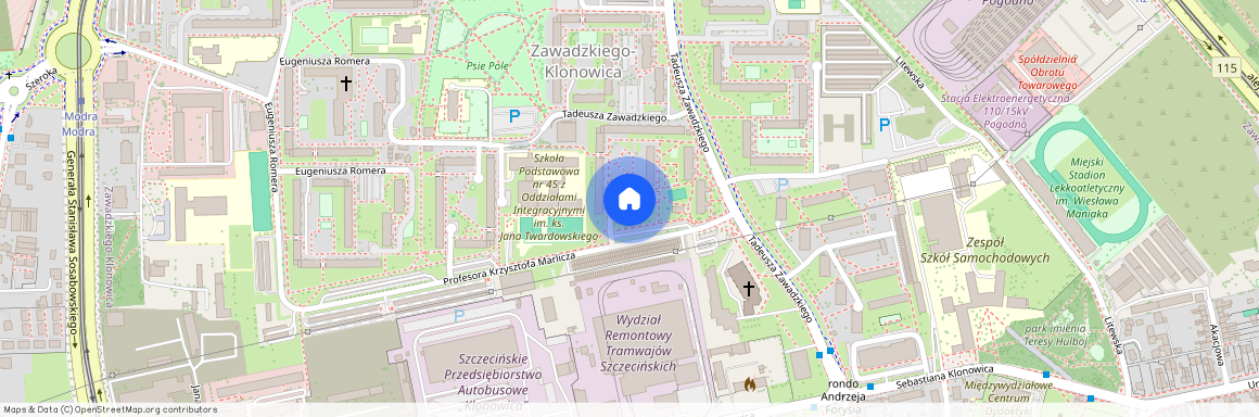 Szczecin Os. Zawadzkiego-Klonowica