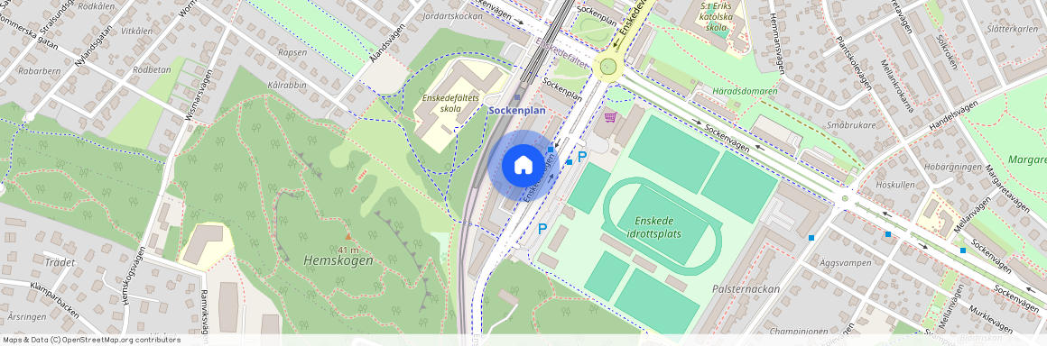 Enskedefältet, Stockholm, Enskedevägen 112