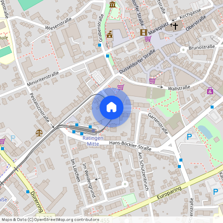 40878 Ratingen–Mitte