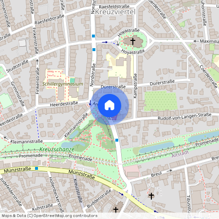 Am Kreuztor 5 - 6, 48147 Münster (Westfalen) - Centrum