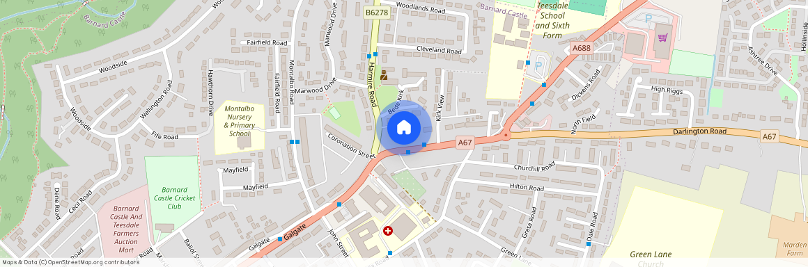 10, Bede Road, Barnard Castle, County Durham, DL12 8HD