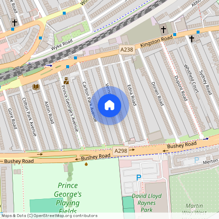 Vernon Avenue, Raynes Park SW20