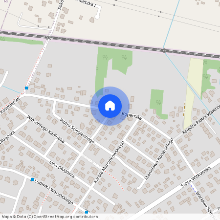 ul. Mikołaja Kopernika, Września, Września, wrzesiński, wielkopolskie