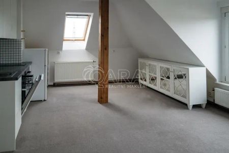 Pronájem bytu 2+kk v činžovním domě, 3.NP, zahrada, nádherný výhled na Prahu - Fotografie 5