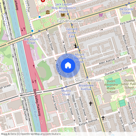 164 Hamilton Street Unit# Main, Toronto