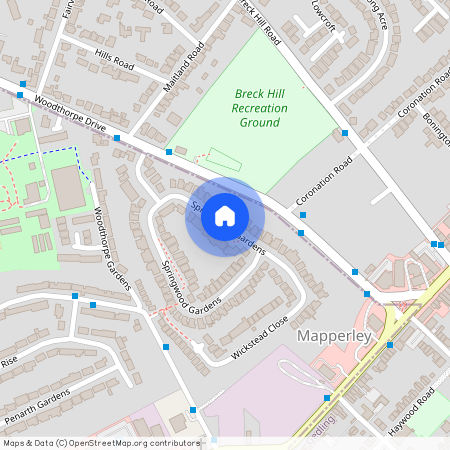 Springwood Gardens, Woodthorpe, NG5