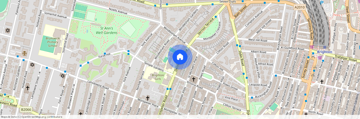 DENMARK TERRACE, BRIGHTON