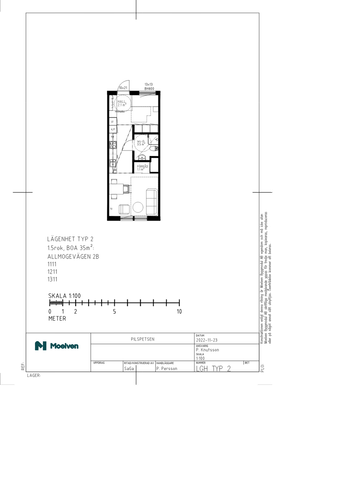 Allmogevägen 2F, Trelleborg Centrum - Foto 3