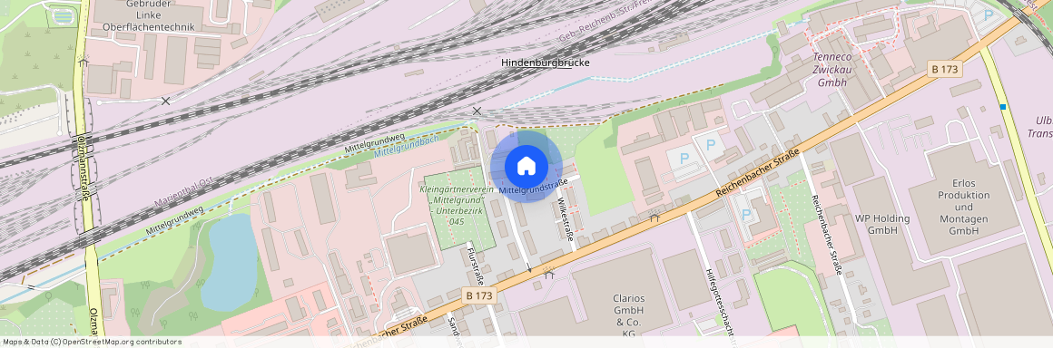 Mittelgrundstraße 66, 08056 Zwickau