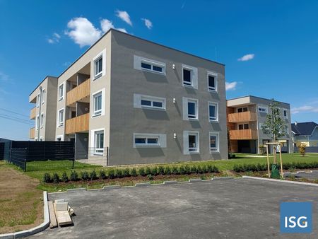 Übergabe Juni 2025! NEUBAU, Top 9, Erstbezug: 2-Zimmer Wohnung im 1. OG mit Garage - Photo 2