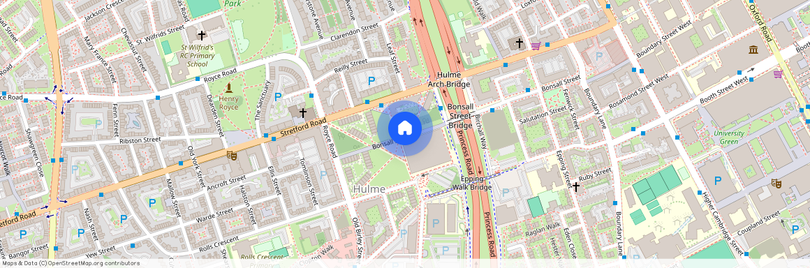 Hornchurch Court, Bonsall Street, Hulme, Manchester. M15 6DT