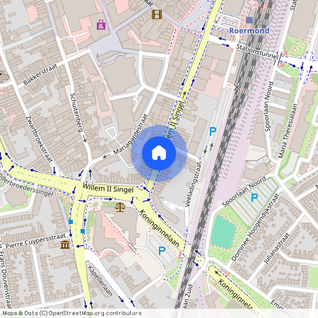 Binnenstad, 6041 HT, Willem II Singel, Roermond