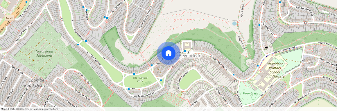 Upper Bevendean Avenue, Brighton BN2