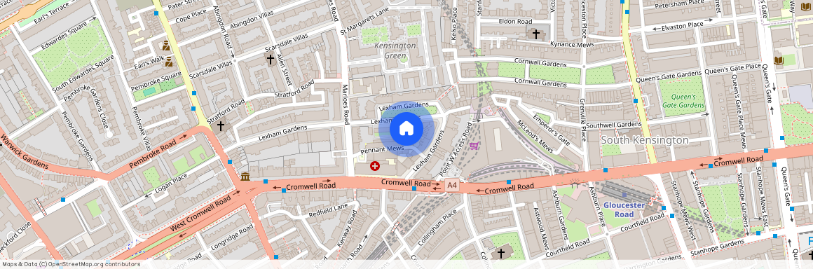 Marloes Road, Kensington, London, W8