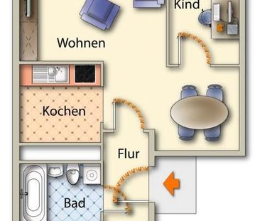 Familienquartier mit Aufzug - Photo 5