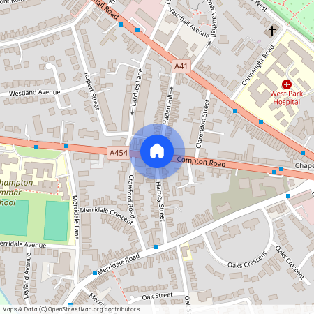 Compton Road, West Midlands WV3