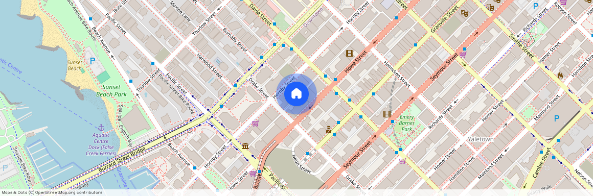 google map, Vancouver, Vancouver, Metro Vancouver, V6Z