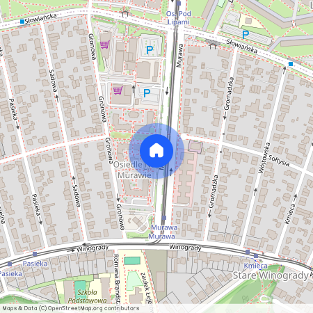 os. Na Murawie, Winogrady, Stare Miasto, Poznań, wielkopolskie