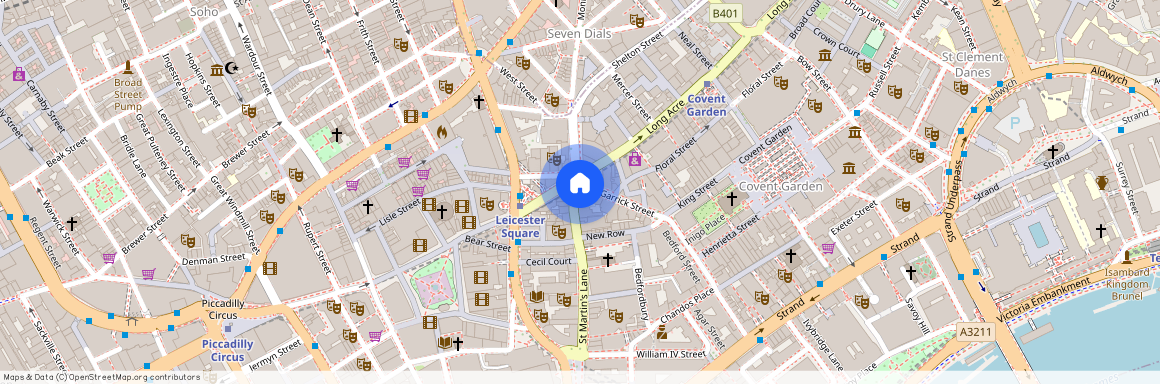 Garrick Street, Covent Garden, WC2E