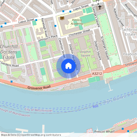Claverton Street, Pimlico, London, SW1V