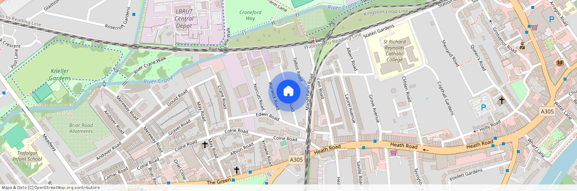 Hamilton Road, Twickenham, TW2