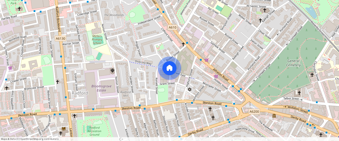 Denman Street, Nottingham, NG7