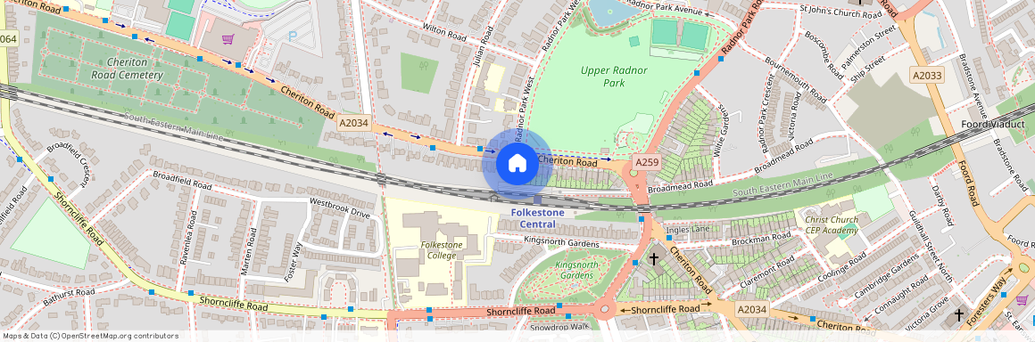 135 Cheriton Road, Folkestone, CT19