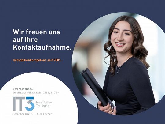 Moderne und lichtdurchflutete 4.5-Zimmer-Wohnung mit Gartenfläche - Foto 1