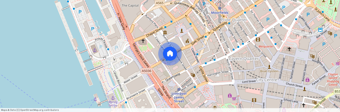 Water Street, Liverpool, Merseyside, L2