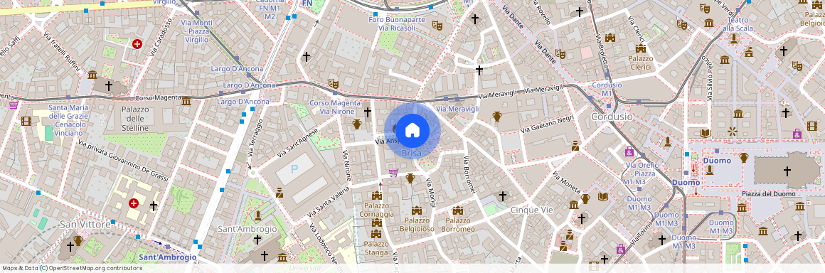 Via Brisa, Milan, Lombardy 20123