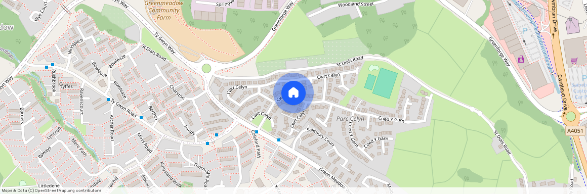 Cwrt Celyn, St. Dials, Cwmbran