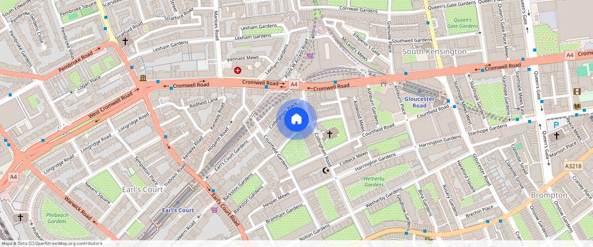 ** Courtfield Gardens, London, SW5 0PJ