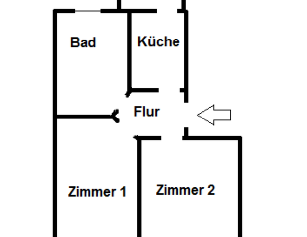 2-Raum-Wohnung in Halle (Saale) - Paulusviertel mit Balkon - Photo 1