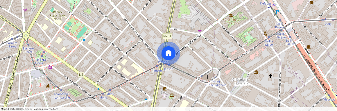 Rue Defacqz, 135, 1060, Saint-Gilles