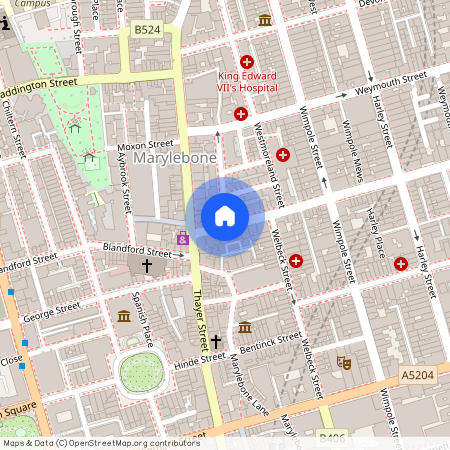 New Cavendish Street, Marylebone Village, London, W1