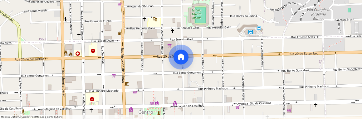 Rua Borges de Medeiros, Centro, Caxias do Sul - RS, 95020-360, Brazil