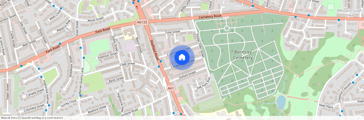 Corporation Street, Barnsley, South Yorkshire S70