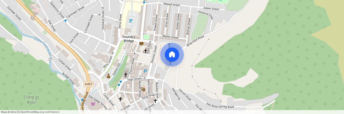 Rhiw Parc Road, Abertillery