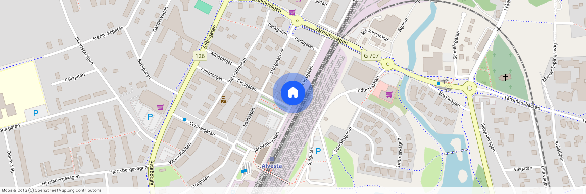 Järnvägsgatan 3, 34230, ALVESTA, Sverige