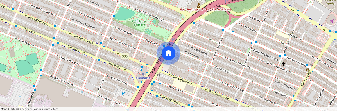 13 av, Villeray-Saint-Michel-Parc-Extension, Villeray-Saint-Michel-Parc-Extension, Ile de Montréal, H2A 3N9