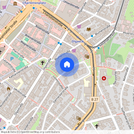 Alexanderstraße 56, 70182, Stuttgart Ot Süd