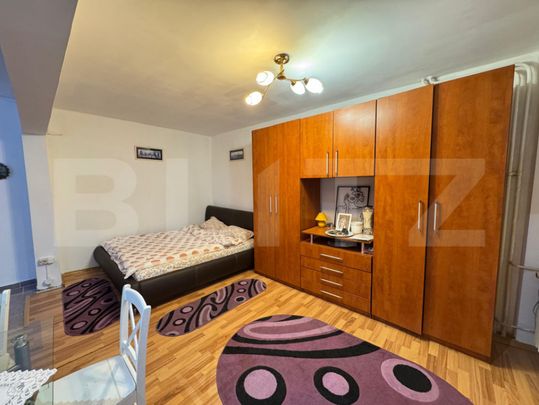 Garsoniera de inchiriat, 37 mp, parter, zona Lapus - Photo 1