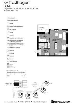 Trasthagsvägen 18 E, 75653, Uppsala - Photo 1