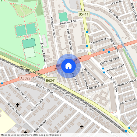 Blackpool Road, Ashton-On-Ribble, Preston. Lancs. PR2 2LE