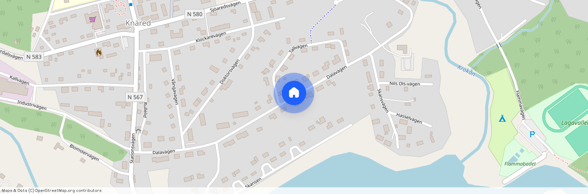 Dalavägen, Knäred